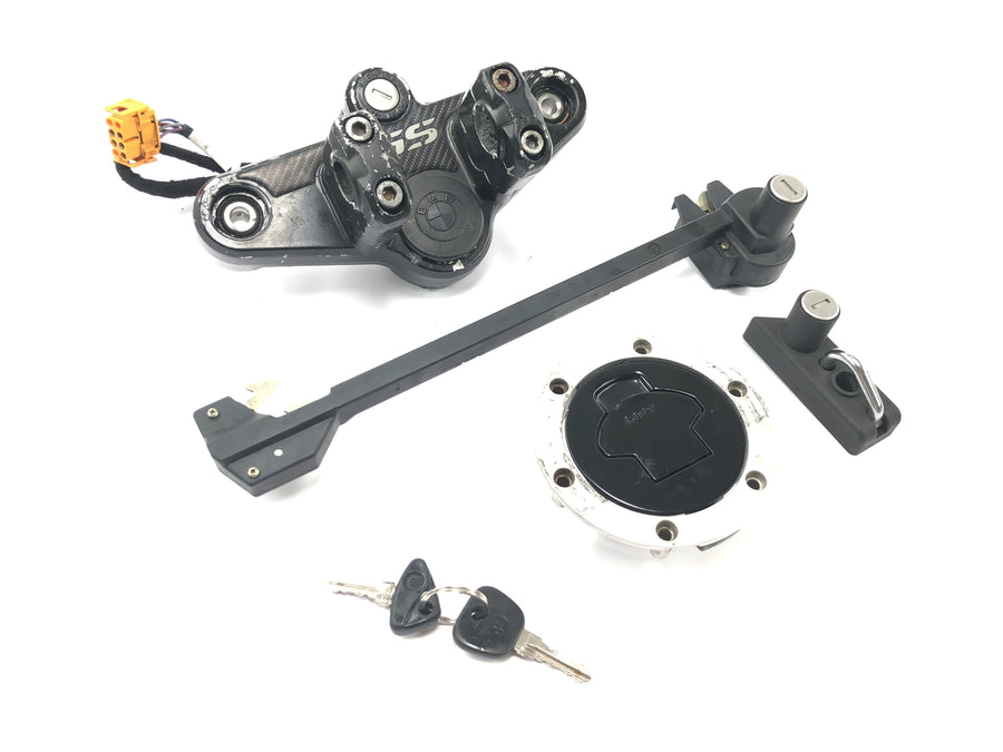 BMW R 1100 GS 259 [1994] - Lock set with fork bridge at the top, ignition lock, tank lock, steering lock