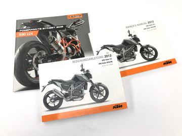 KTM Duke 690 A3 [2012] - Gebruiksaanwijzing Gebruikershandleiding Gebruiksaanwijzing