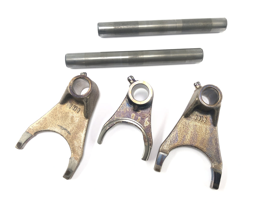 Suzuki GSX R 1000 K9 WVCY [2009] - Schaltgabeln Schaltgabel Satz Schaltklauen