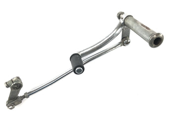 Ducati 500 SL Pantah [1981] - Voetsteun bestuurder links, schakelhendel, schakelpedaal, schakelstang