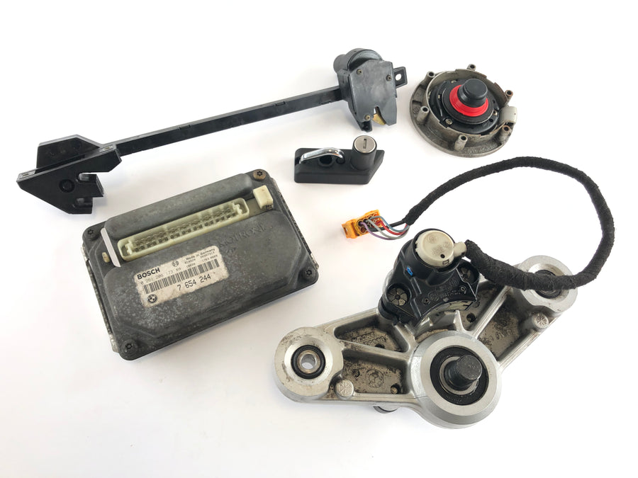 BMW R 1150 GS [2000] - Slotset met vorkbrug hierboven en besturingseenheid