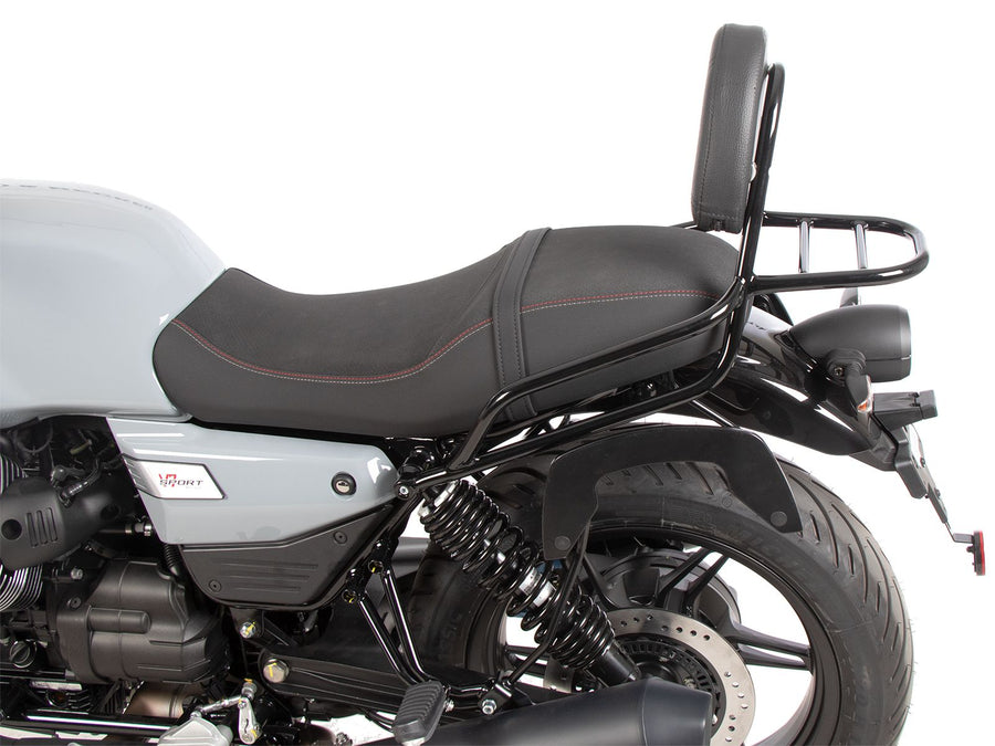 Moto Guzzi V7 Stone [2025] - Sissybar mit Gepäckbrücke