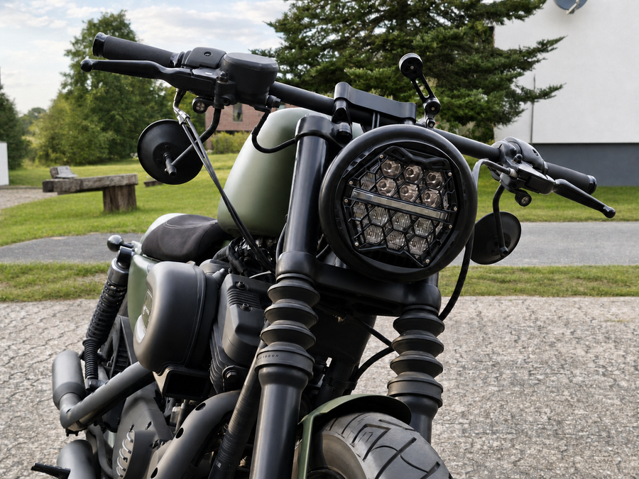 Yamaha XJ 550 650 750 [MOTORIZE] - LED-koplamp 7 inch
