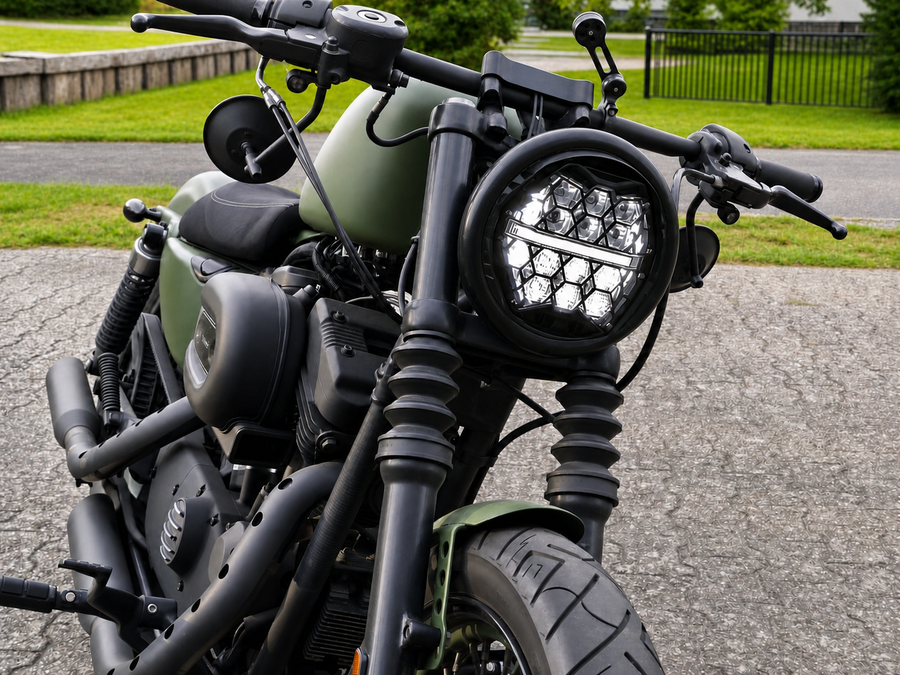 Yamaha XJR 1200 1300 [MOTORIZE] - LED headlight 7 inches