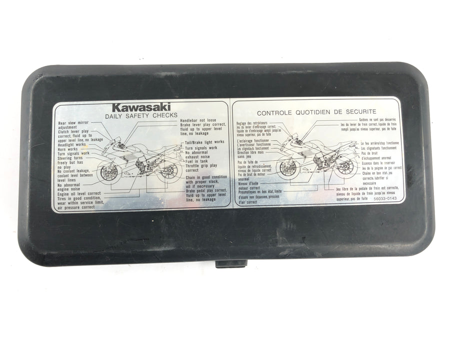 Kawasaki Zephyr 750 ZR750C [1991] - achterste deksel aan de achterkant