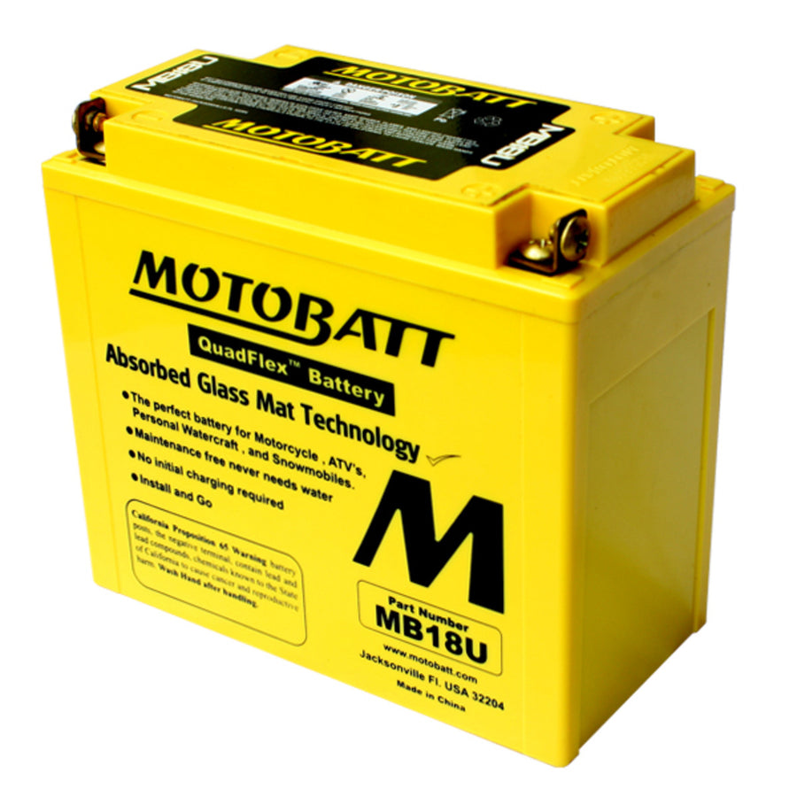 ARCTIC CAT EXT 580 [1995-1998] - MB18U Yellow 12V22.5Ah 280CCA