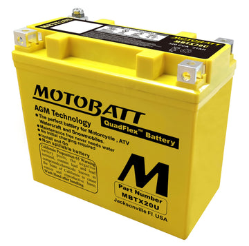 SKI DOO MXZ SPORT 600 CARB [2010-2013] - Powersport Quadflex AGM-batterij
