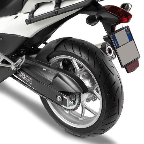 Honda NC 700 X (12 > 13) / NC 750 X / NC 750 X DCT [GIVI] - Achterwieldop met kettingkast van ABS