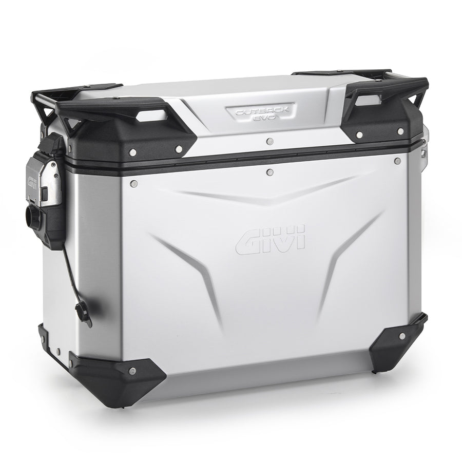 [GIVI] – Trekker Outback EVO 33 Monokey aluminum side case – Offset to the side, right, SMART SEC. LOCK
