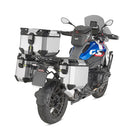 Topcase Trekker Outback EVO Monokey 42 Liter – aus eloxiertem Aluminium, SMART SECURITY LOCK