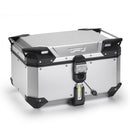 Top case Trekker Outback EVO Monokey 58 liters - made of anodized aluminum, Smart Security Lock