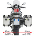 BMW R 1250 GS Adventure [2019–2024] – Stahlrohr-Seitenkofferträger Cam-Side
