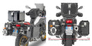 BMW F 800 GS [GIVI] - stalen zijkofferdrager voor Trekker Outback MONOKEY® CAM-SIDE kofferdiameter 18 mm