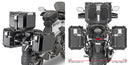 Honda NX 500 [GIVI] - Tubular steel side case carrier PL ONE-FIT for the Trekker Outback MONOKEY® CAM-SIDE configuration