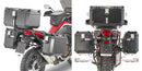 Honda CRF 1100 L Africa Twin [GIVI] - stalen zijkofferdrager PL ONE-FIT voor de Trekker Outback MONOKEY®