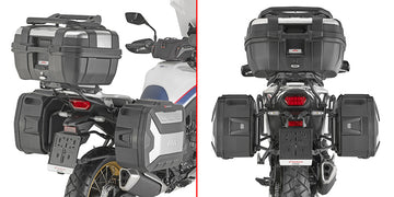Honda XL 750 Transalp [GIVI] - zijkofferdrager PL ONE-FIT voor de configuratie van MONOKEY® zijkoffers of
