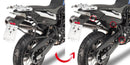 BMW F 800 GS [2008-2017] – Removable side case carrier Monokey or Retro Fit