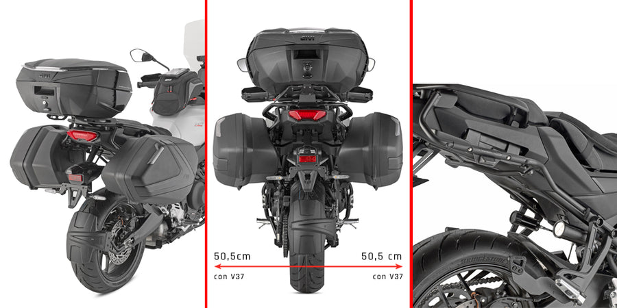 Yamaha Tracer 9 / Tracer 9 GT / Tracer 9 GT+ [GIVI] - Seitenkoffer-Träger für MONOKEY TECH 3 Koffer