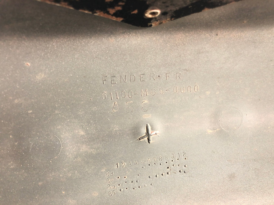 Honda Goldwing GL 1200 SC14 [1991] - Front fender