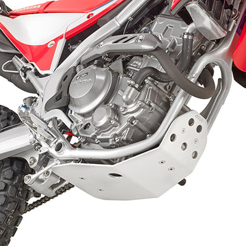 Honda CRF 300 L [GIVI] - Motorschutz aus satiniertem und eloxiertem Aluminium Dicke 5mm