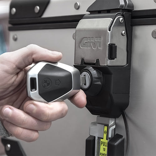 BMW R 1250 GS [GIVI] - Lock kit with cylinder that can be coded for BMW keys