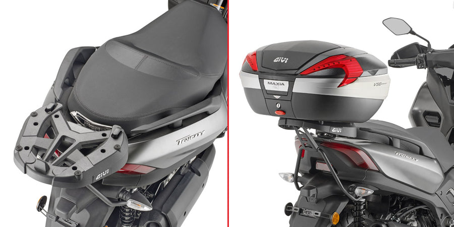 Yamaha Tricity 300 [GIVI] - Topcase Träger für MONOKEY® oder MONOLOCK® Koffer zu montieren mit der MONOKEY® Platte M5