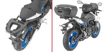 Suzuki GSX 8R [GIVI] - Topcase Träger für MONOLOCK® Koffer zu montieren mit der MONOLOCK® Platte M5M und M6M oder dem