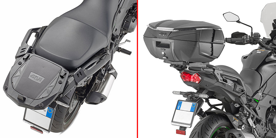 Kawasaki Versys 1000 [GIVI] - Topcase Träger für MONOKEY® Koffer mit MONOKEY® Platte