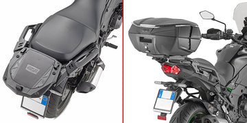 Kawasaki Versys 1100 [GIVI] - Topcase Träger für MONOKEY® Koffer mit MONOKEY® Platte