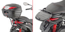 Piaggio Mp3 Yourban 125-300 [GIVI] - Topkofferdrager voor MONOLOCK®-koffers gebruik degene die in de koffer is meegeleverd