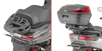 Piaggio MP3 500 Sport/Business [2018–2021] – Topcaseträger Monokey/Monolock