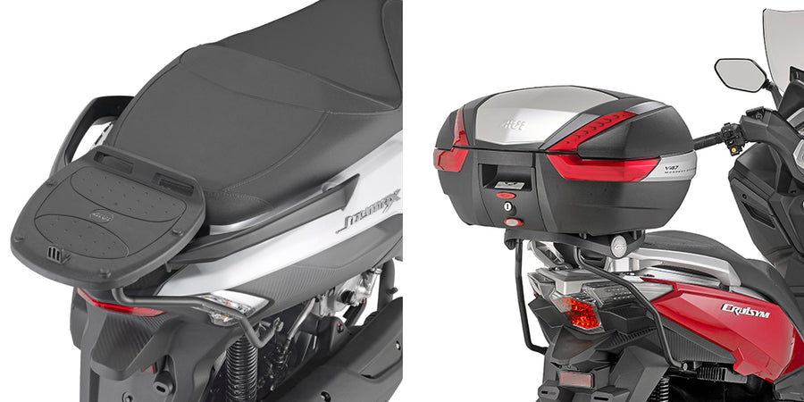 SYM Joymax Z 300 [GIVI] - Topkofferdrager voor MONOKEY®- of MONOLOCK®-koffers te monteren met de MONOKEY®-plaat M5