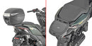 Zontes X 125 [GIVI] - Topcase Träger für MONOLOCK® Koffer benutzen Sie die im Koffer mitgelieferte MONOLOCK® Platte