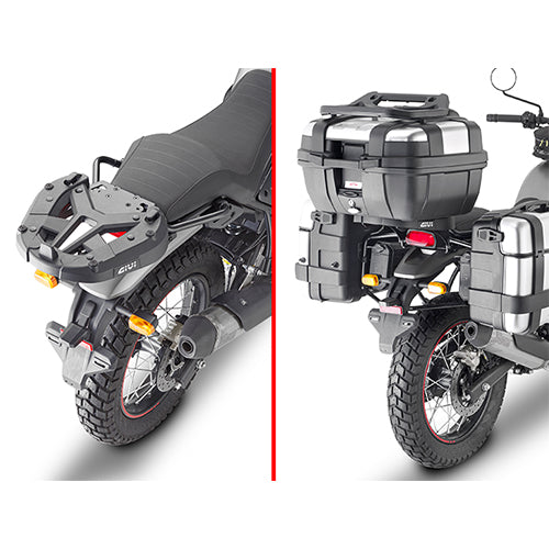 Royal Enfield Scram 411 [GIVI] - Topkofferdrager voor MONOKEY®- of MONOLOCK®-koffers te monteren met de MONOKEY®-plaat