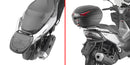 VOGE SR1 125 [GIVI] - Topkofferdrager voor MONOLOCK®-koffers, gebruik de MONOLOCK®-plaat die in de koffer zit