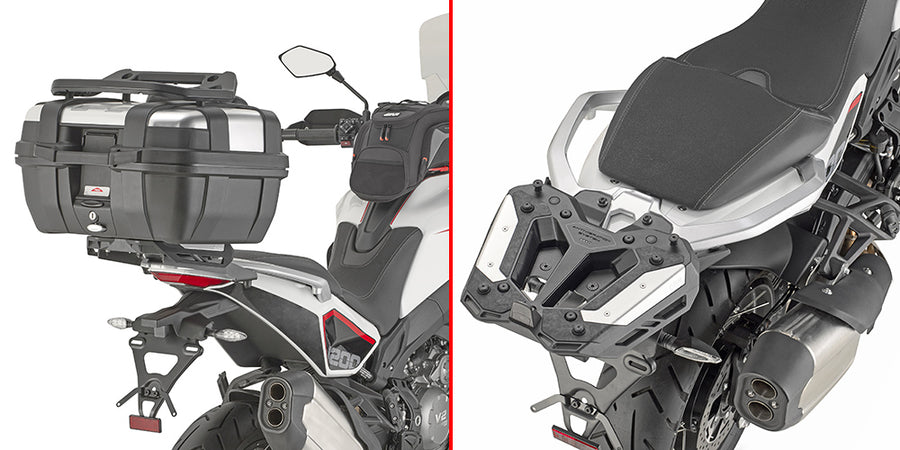 Moto Morini X-Cape 1200 [GIVI] - Topcase Träger für MONOKEY® oder MONOLOCK® Koffer zu montieren mit der MONOKEY® Platte
