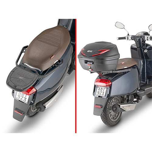 Lambretta V-Special 50-125-200 [GIVI] - Topcase Träger für MONOLOCK® Koffer benutzen Sie die im Koffer mitgelieferte