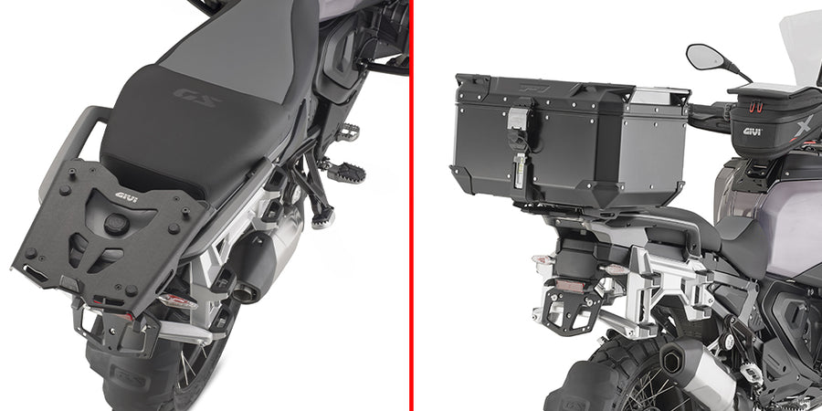BMW C 400 GT [GIVI] - Träger aus eloxiertem Aluminium für MONOKEY® Koffer