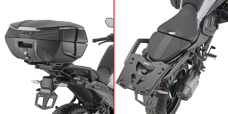 BMW C 400 X [GIVI] - Träger aus eloxiertem Aluminium für MONOKEY® Koffer