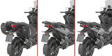 Honda Forza 750 [GIVI] - Paar specifieke intrekbare stealth-steunen gemaakt van technopolymeer versterkt met glasvezel