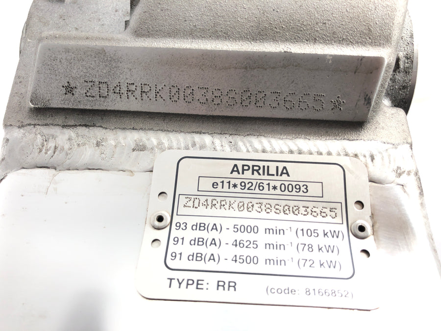 Aprilia RSV 1000 RR Factory [2009] - Rahmen mit Fahrzeugpapieren