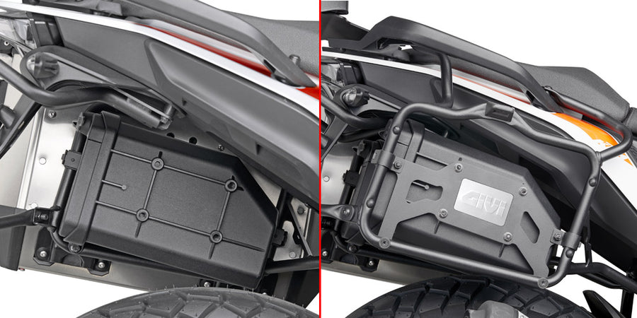 KTM Adventure 390 [GIVI] - Kit für die Montage der S250 Tool Box an PL7711 zu montieren mit der S250 und dem Träger
