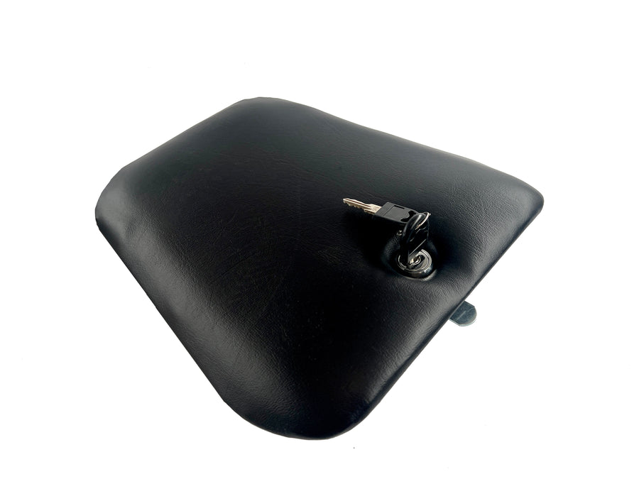 CAGIVA MITO 125 EVO SOCIUS STOEL STEAT COVER MET SLOT [ZWART]
