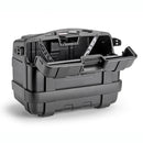 Trekker Lite 46, Monokey Koffer, 46 Liter – mit Kunststoff Cover schwarz, max. Zuladung 10 kg