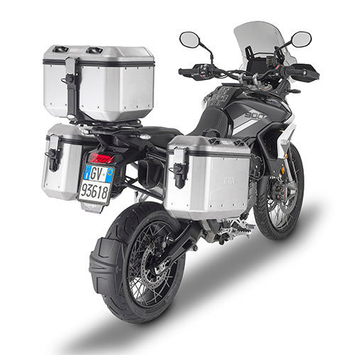 Trekker 36 Dolomiti ALU-Koffer Satz Monokey – schwarz, 36 L Volumen