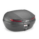 V45 Arena Monokey® top case black – with red reflectors / Max. load 10 kg