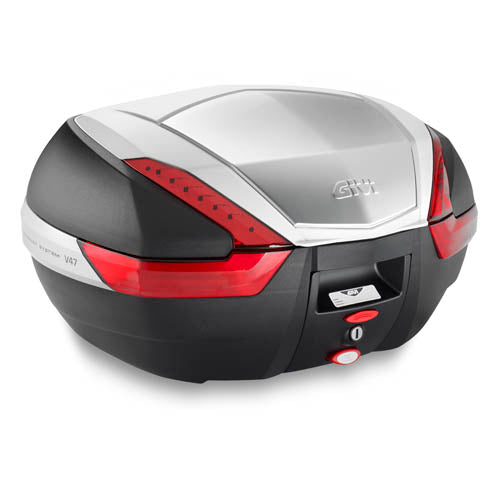 V47 Monokey Topcase mit Alu Blende – Volumen 47 Liter / Max Zuladung 10 kg