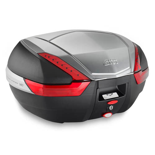 V47 Monokey Topcase mit Alu Blende – Volumen 47 Liter / Max Zuladung 10 kg
