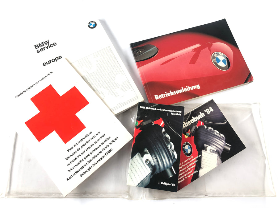 BMW K 100 [1984] - Operationele instructies