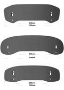 BMW VSA-Type B (33/22 cm)-Vario spoiler attachment "VSA-B" including clamp-11